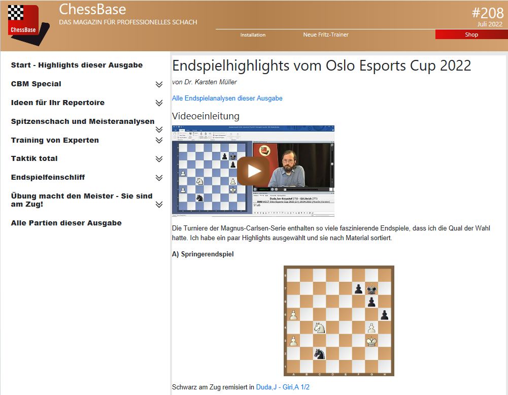 ChessBase 17 - Startpaket - Edition 2024